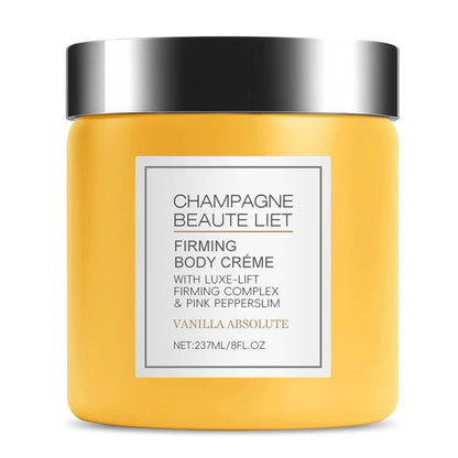 Champagne Firming Body-Cream with Pepperslim anti Wrinkle Skin Tightening Cream Daily Hydrating Body Lotion for Men and Women